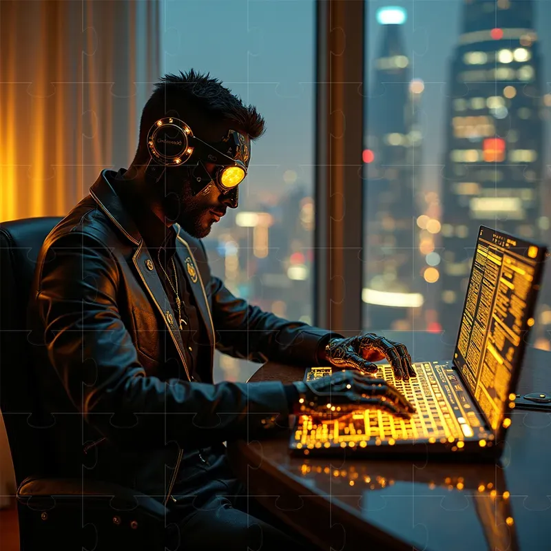 Exclusive Cyberpunk Hackers