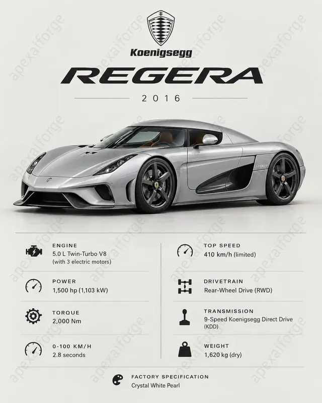 Premium Automotive Spec Poster Generator