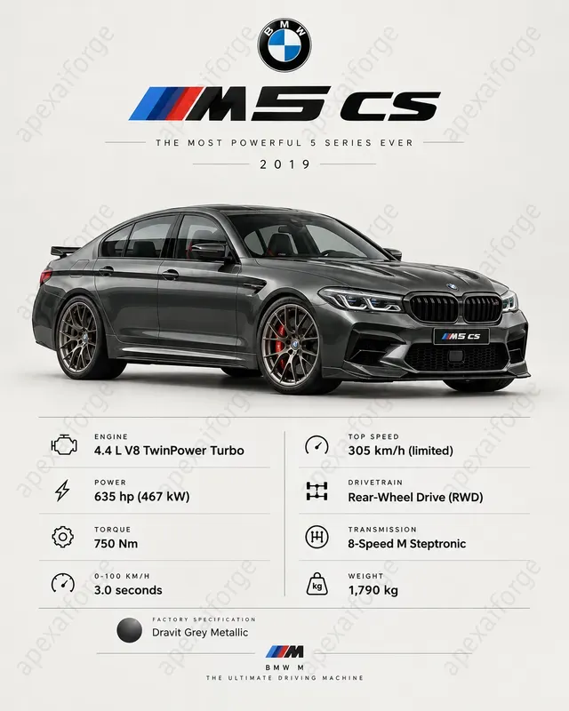 Premium Automotive Spec Poster Generator