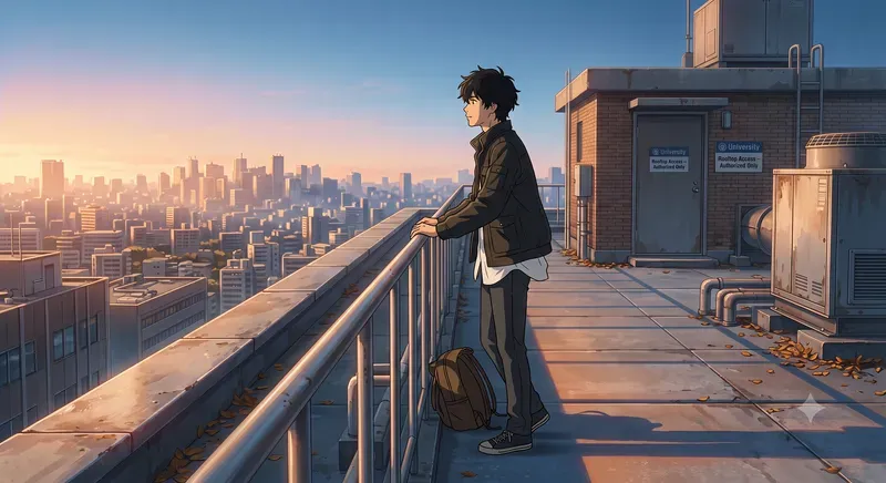 Anime University Cinematic Scenes