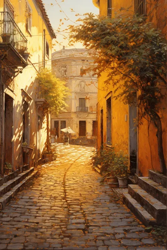 Acrylic City Streets