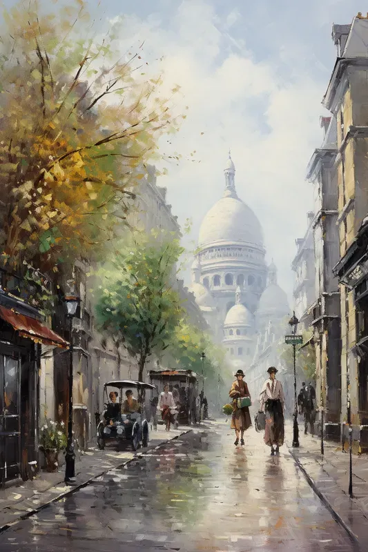 Acrylic City Streets