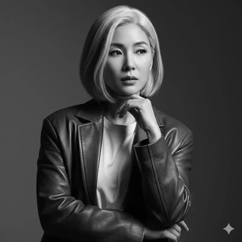 Dramatic Monochrome Fashion Photos