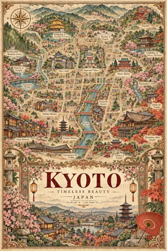 Vintage City Map Poster Creator