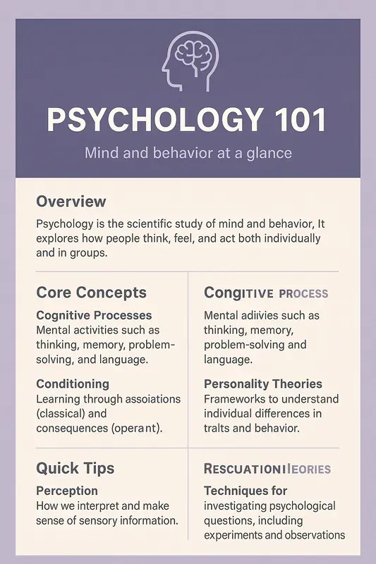 Study Cheat Sheet Poster Generators