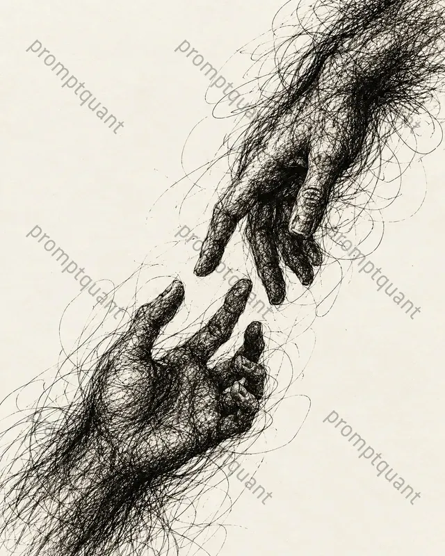 Psychological Scribble Art Generator