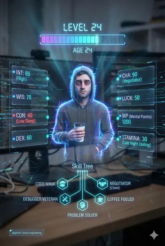 Life Gamification Rpg Status Huds