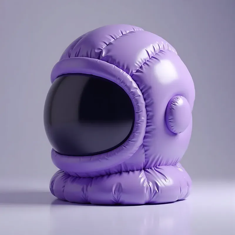 Puffy 3D Inflatable Art 2026 Aesthetics