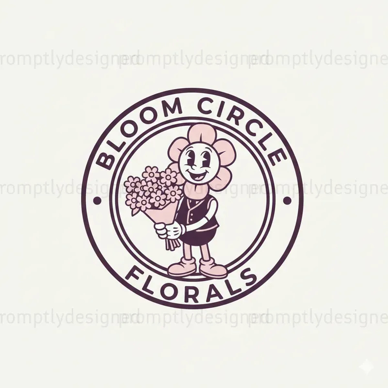 Vintage Cartoon Mascot Logos