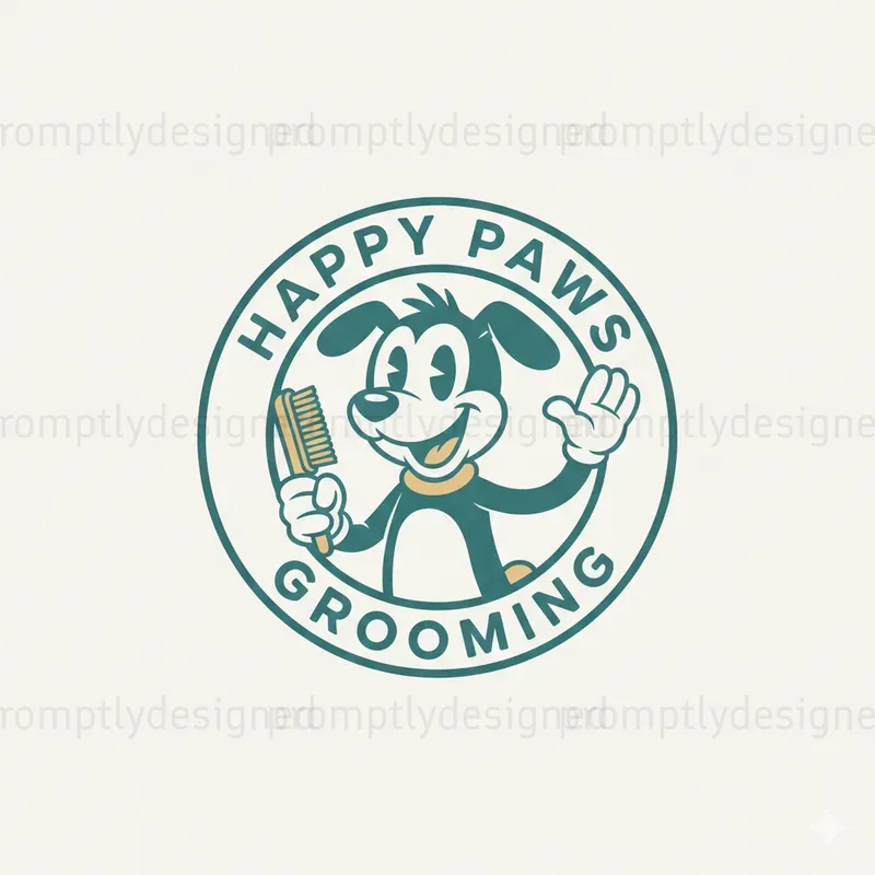 Vintage Cartoon Mascot Logos