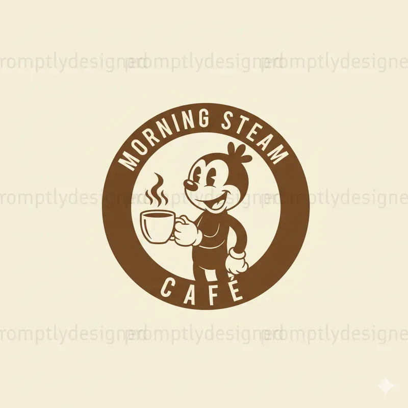 Vintage Cartoon Mascot Logos