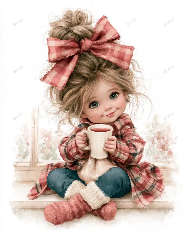 Cute Girl Pod Art
