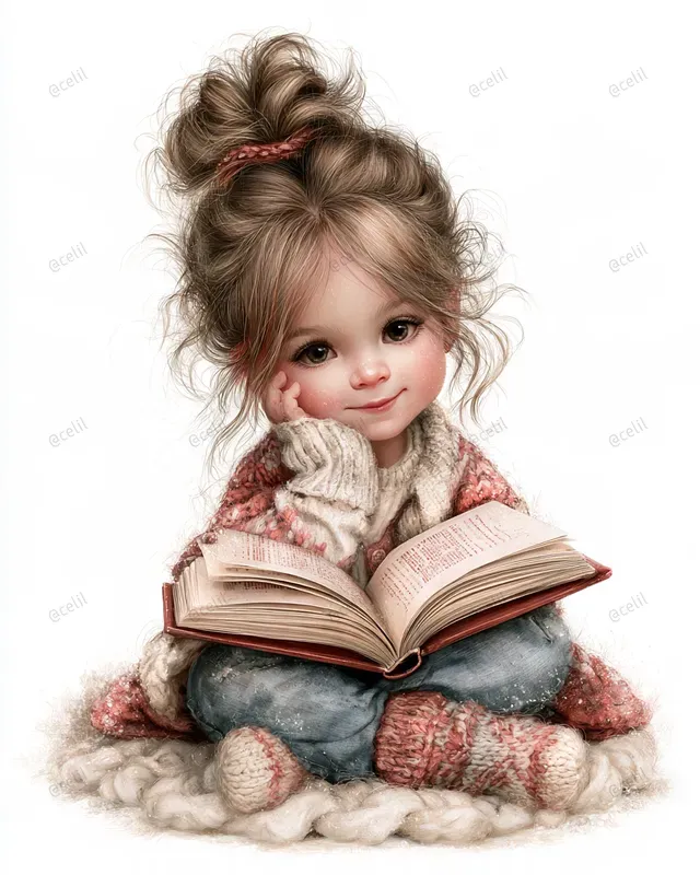 Cute Girl Pod Art