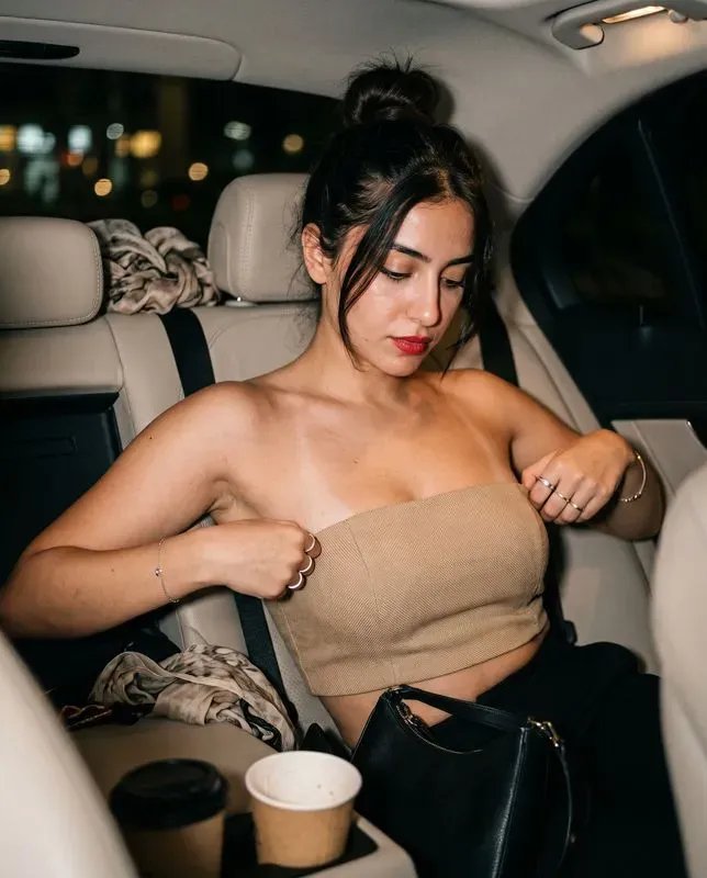 Luxury Backseat Model Portraits