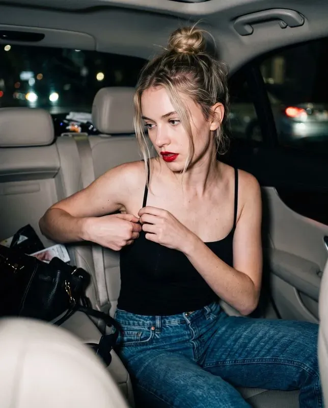 Luxury Backseat Model Portraits