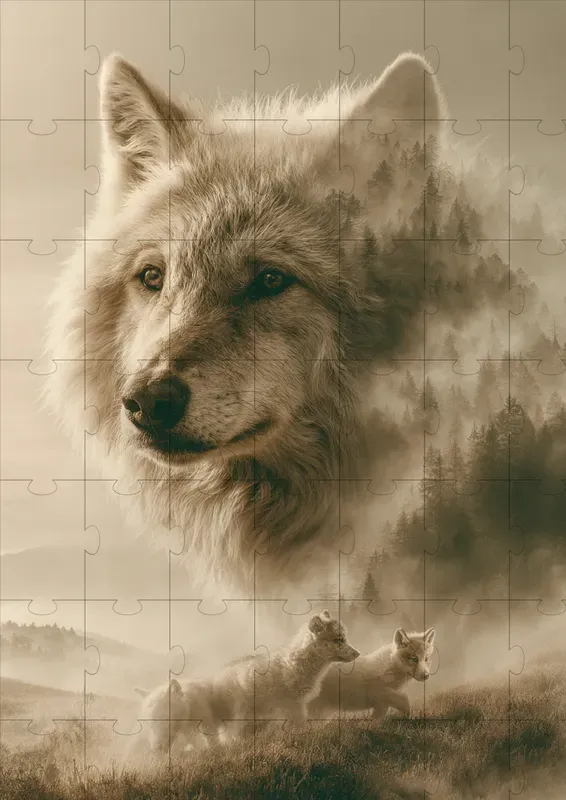 Dreamlike Wild Animal Portraits