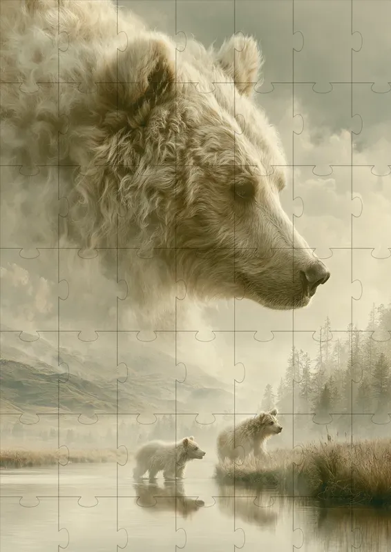 Dreamlike Wild Animal Portraits