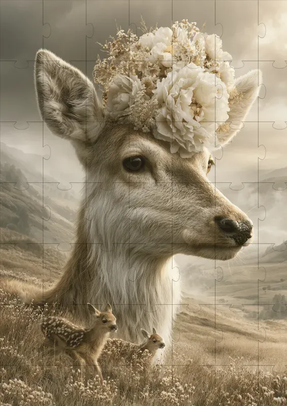 Dreamlike Wild Animal Portraits