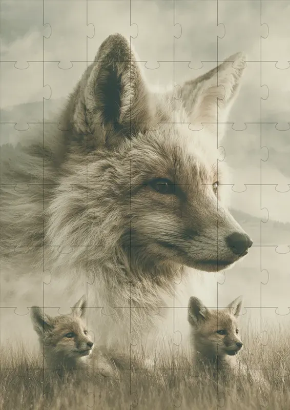 Dreamlike Wild Animal Portraits