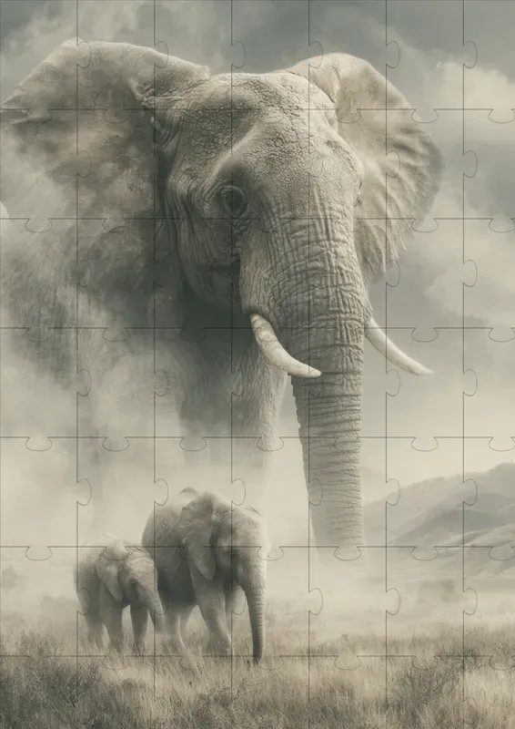 Dreamlike Wild Animal Portraits