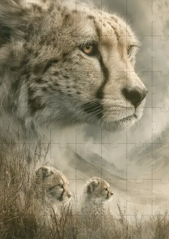 Dreamlike Wild Animal Portraits