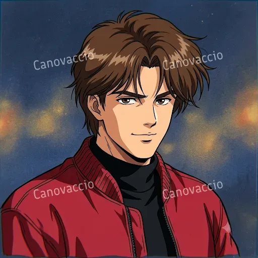90s Retro Anime Cel Portrait Avatars