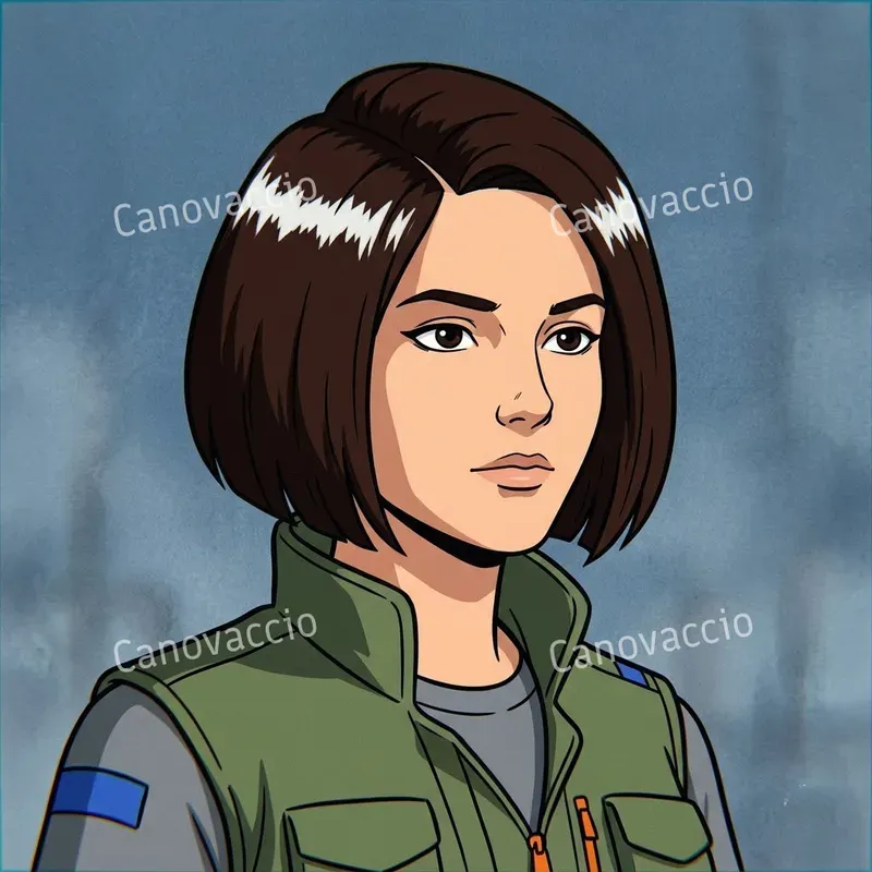 90s Retro Anime Cel Portrait Avatars