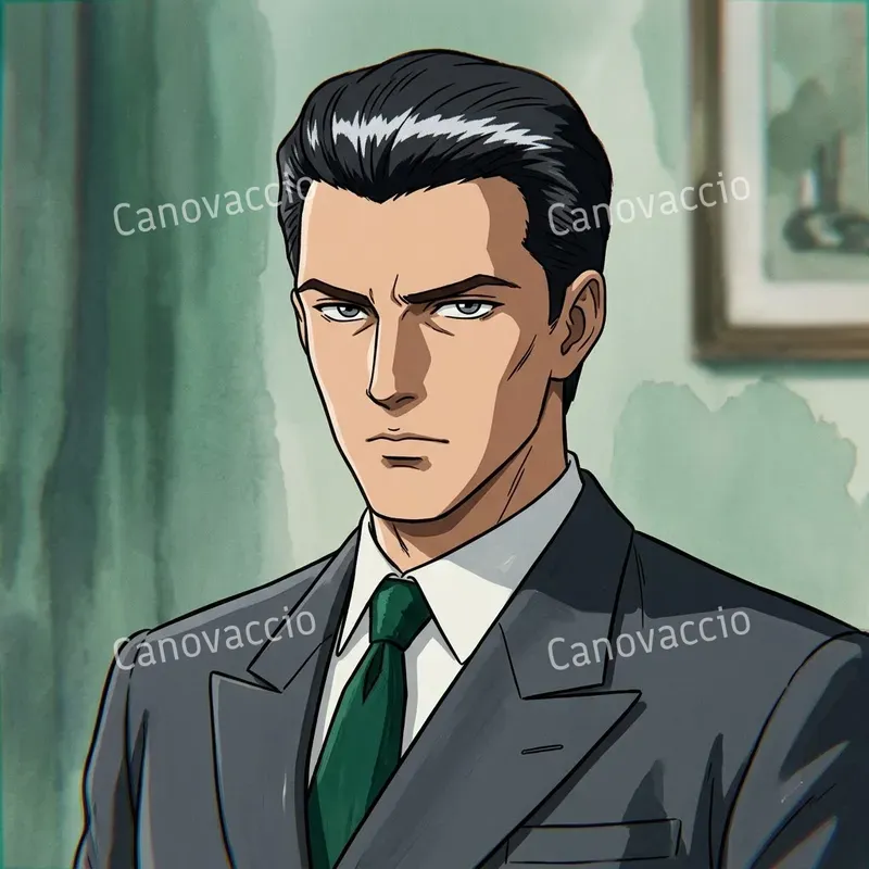 90s Retro Anime Cel Portrait Avatars