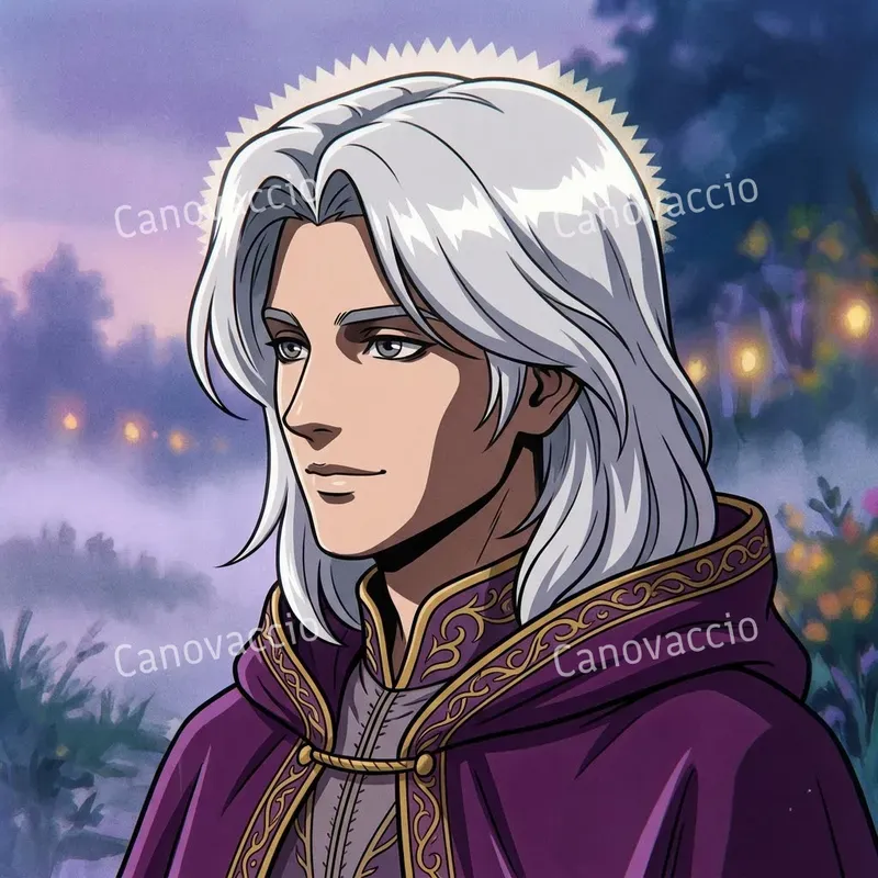 90s Retro Anime Cel Portrait Avatars