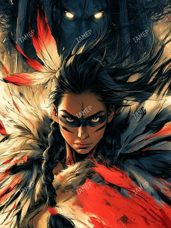 Crimson Moon Character Posters