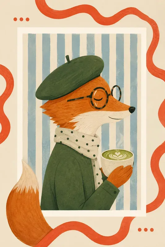 Whimsical Editorial Animal Portraits