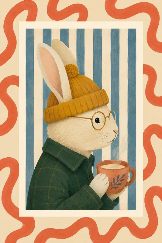 Whimsical Editorial Animal Portraits