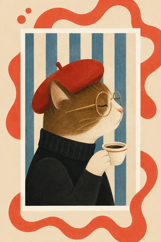 Whimsical Editorial Animal Portraits