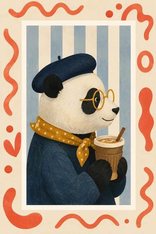 Whimsical Editorial Animal Portraits