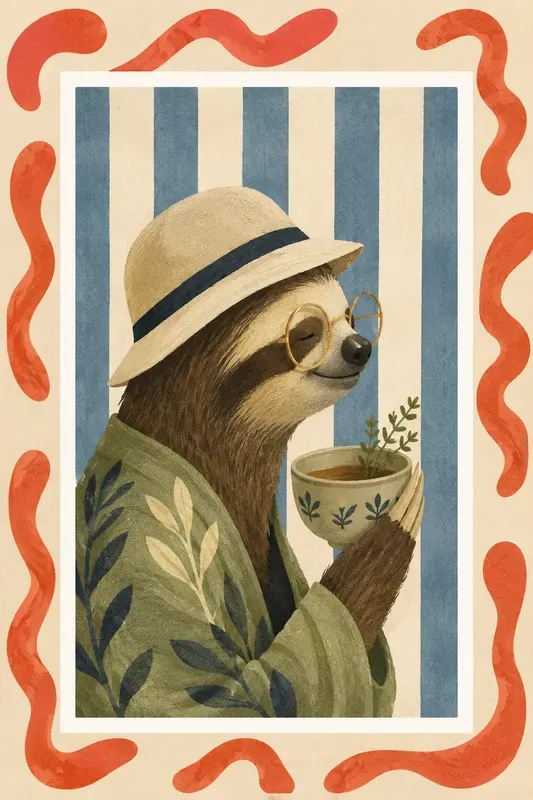 Whimsical Editorial Animal Portraits