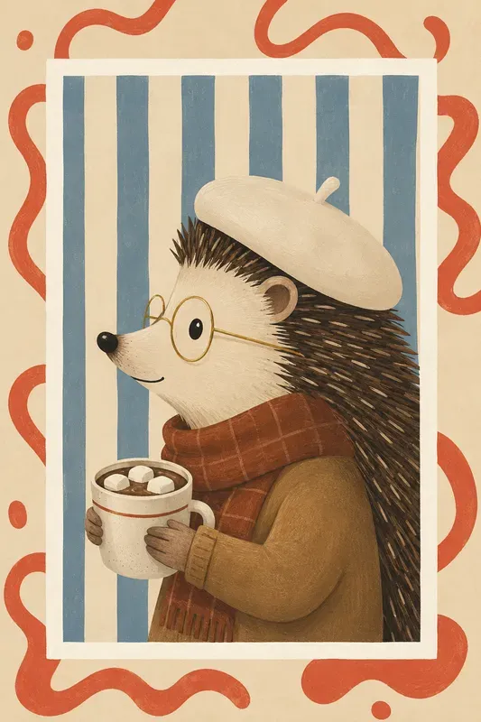 Whimsical Editorial Animal Portraits