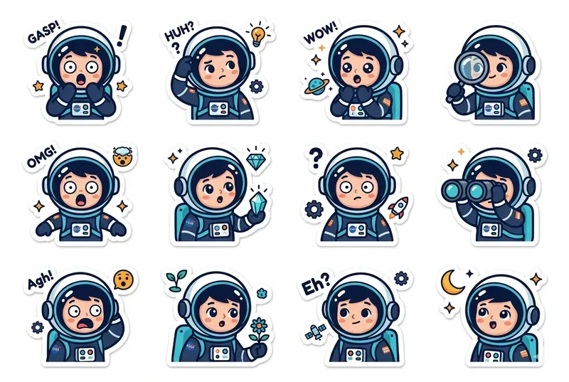 Character Expression Stickers