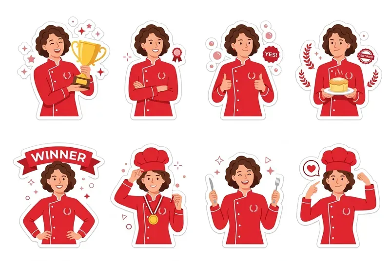 Character Expression Stickers