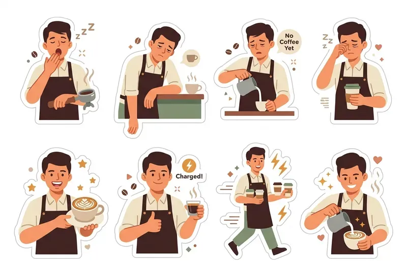 Character Expression Stickers