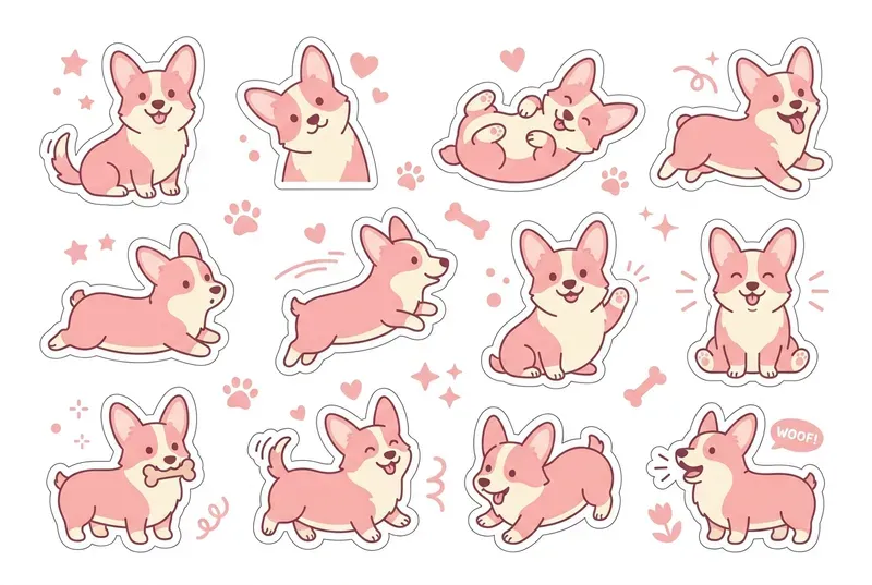 Character Expression Stickers