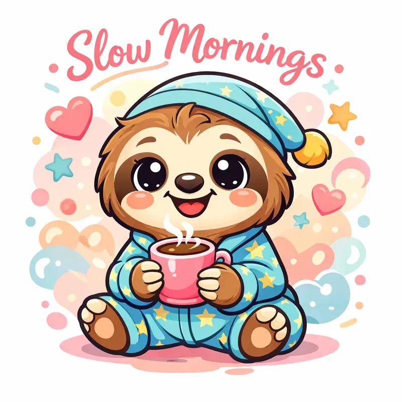 Cute Happy Animal Coffee Art