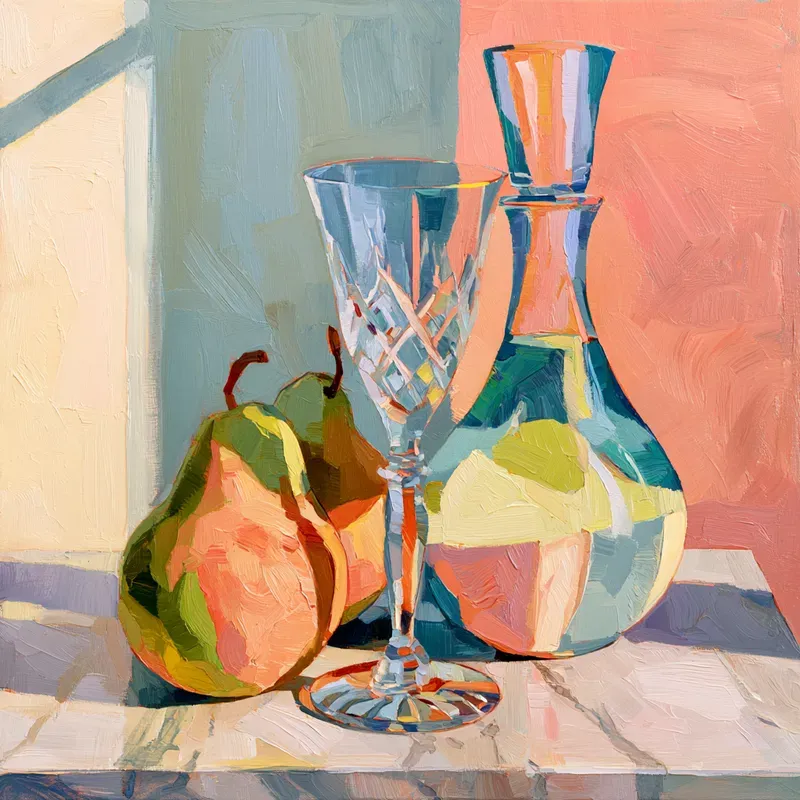 Vibrant Postimpressionist Still Lifes