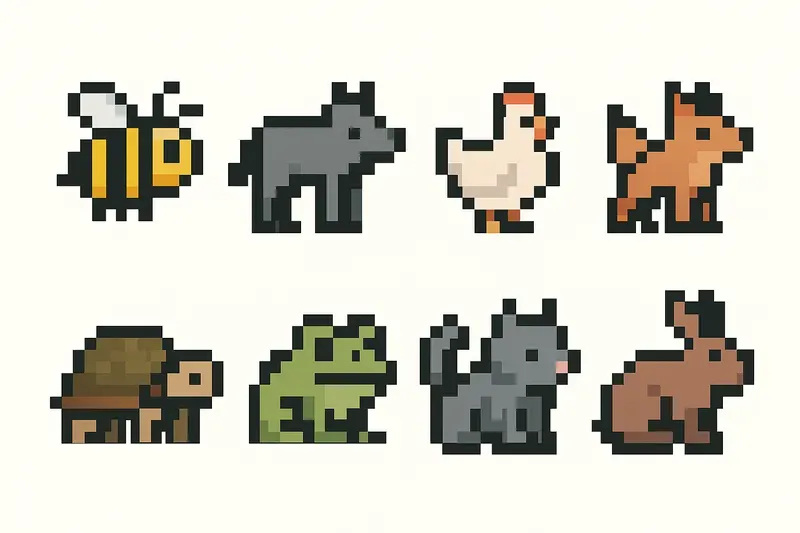 Pixel Art Characters
