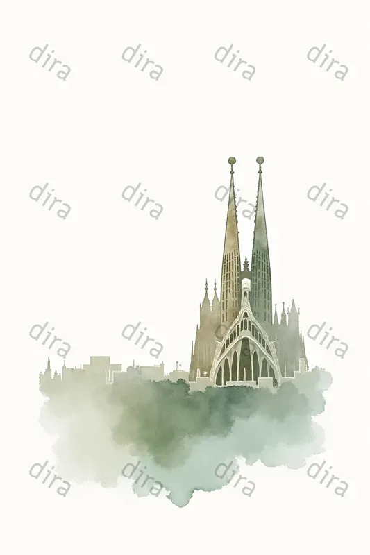 Architectural Wonders Watercolor Series