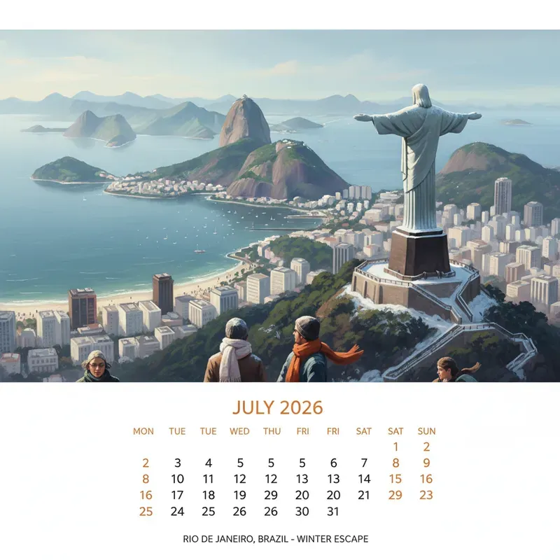 World City Calendar Makers 2026
