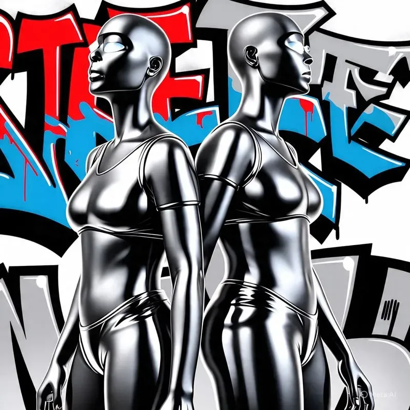 Urban Graffiti Style Stickers