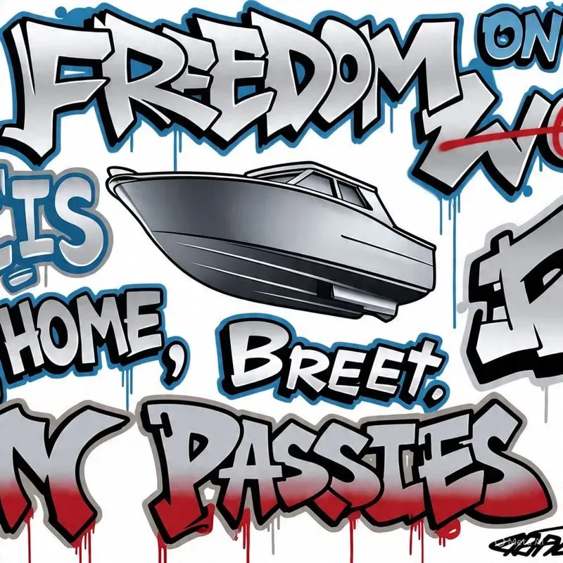 Urban Graffiti Style Stickers