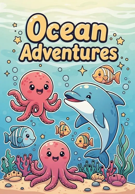 Whimsical Activity Book Art