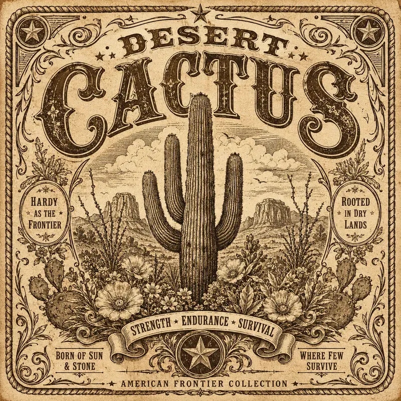 Vintage Western Emblem Posters
