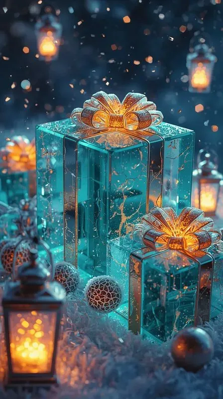 Crystal Kintsugi Christmas Glows